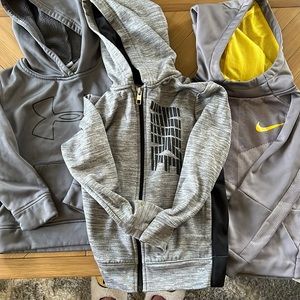 Boys athletic hoodies